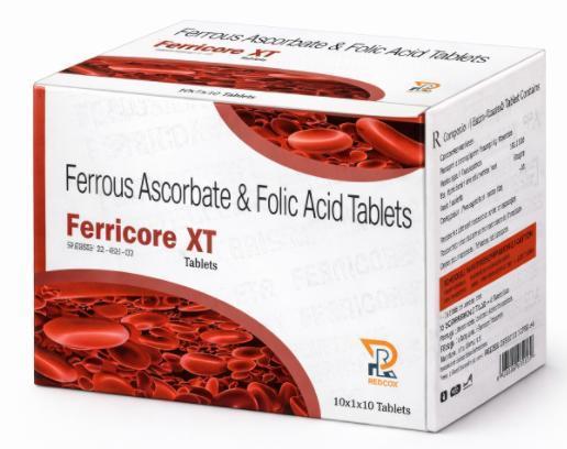 Ferricore XT Tablets original packaging